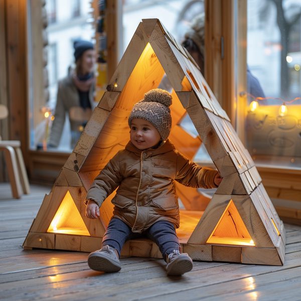 Triangle de Pikler : de bonnes raisons de l'offrir à votre enfant